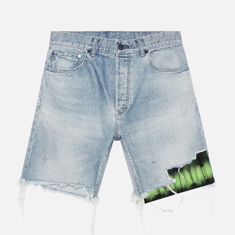 John Elliott Bozeman Denim Shorts
